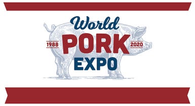 World Pork Expo logo 1988-2020