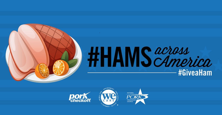#Hams Across America illustration