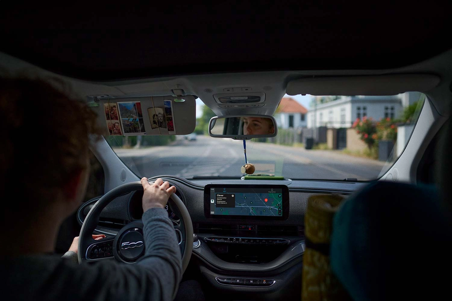 Fiat kabine med to personer