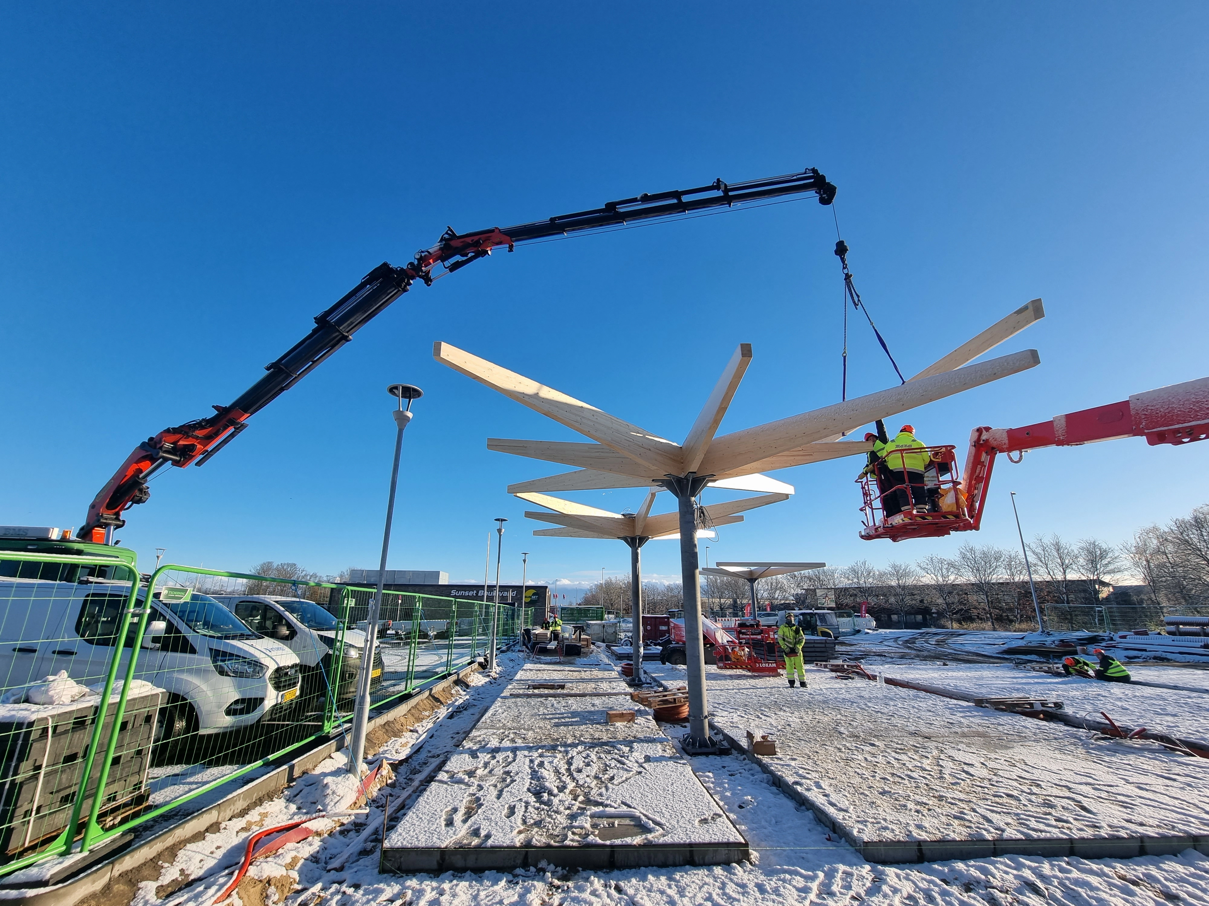Byg en lynladestation halvtag