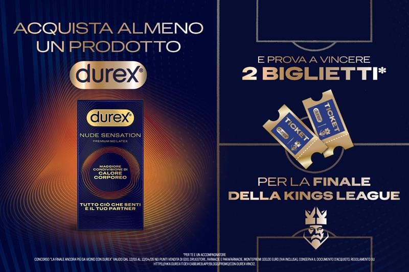 La finale ancora più da vicino con Durex