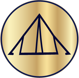 Accommodation with limited-edition Tomorrowland tent