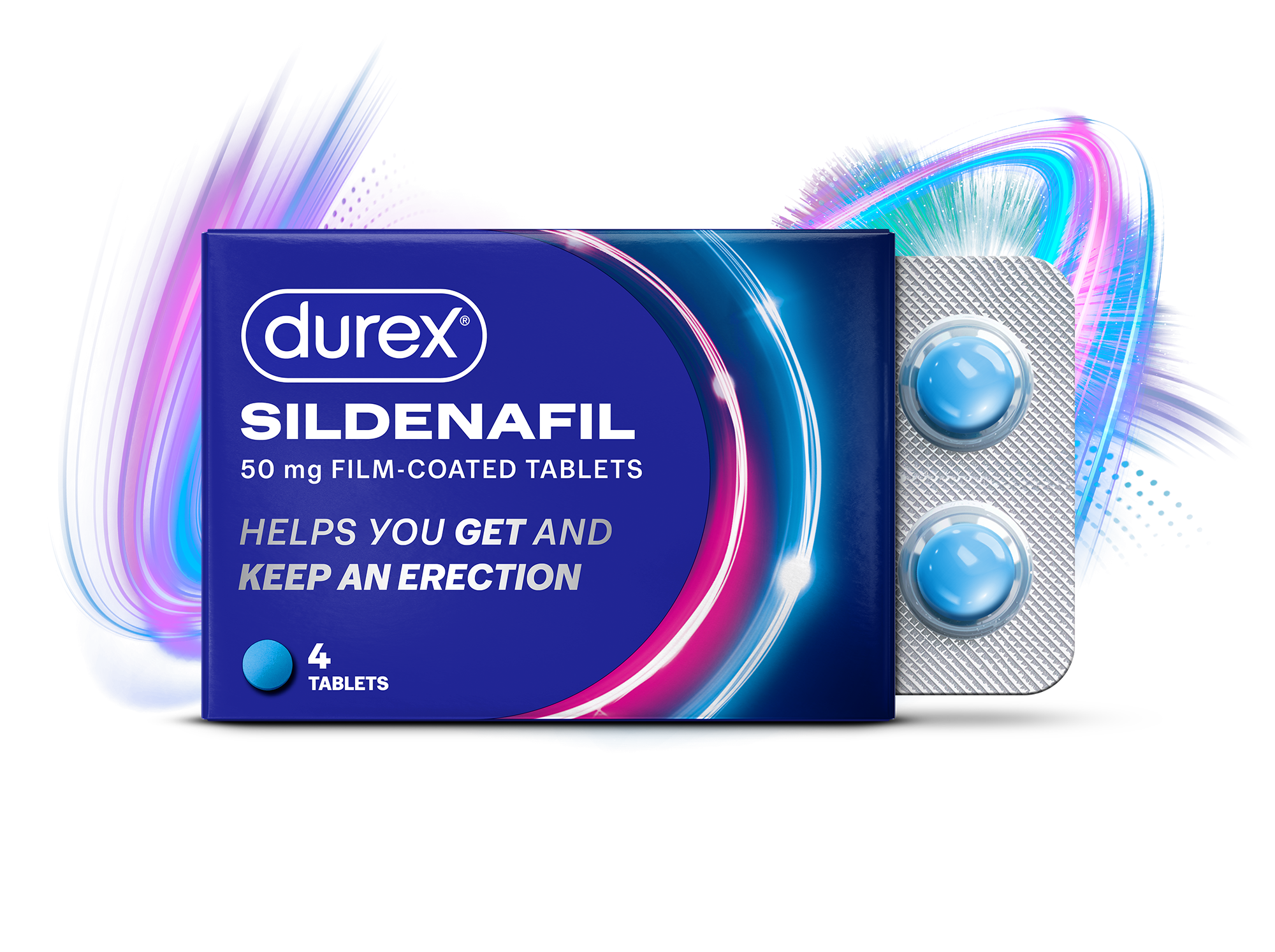 Durex Sildenafil 4 pack, for Erectile Disfunction​