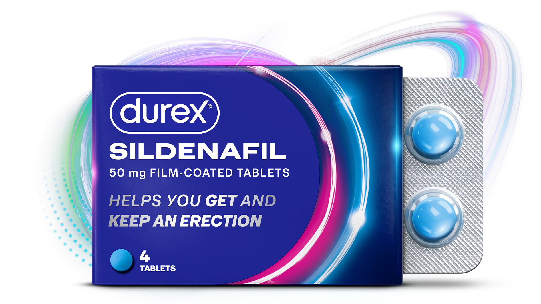 Durex Sildenafil, 4 tablets