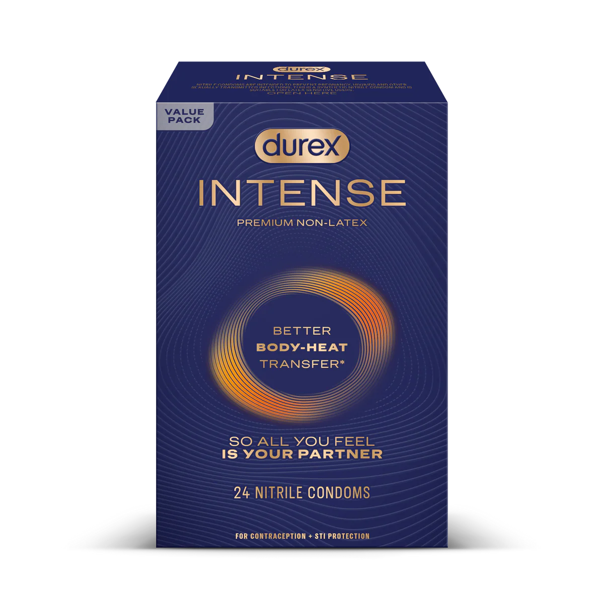 Durex Intense Non-Latex Condom 24 pack | Durex US