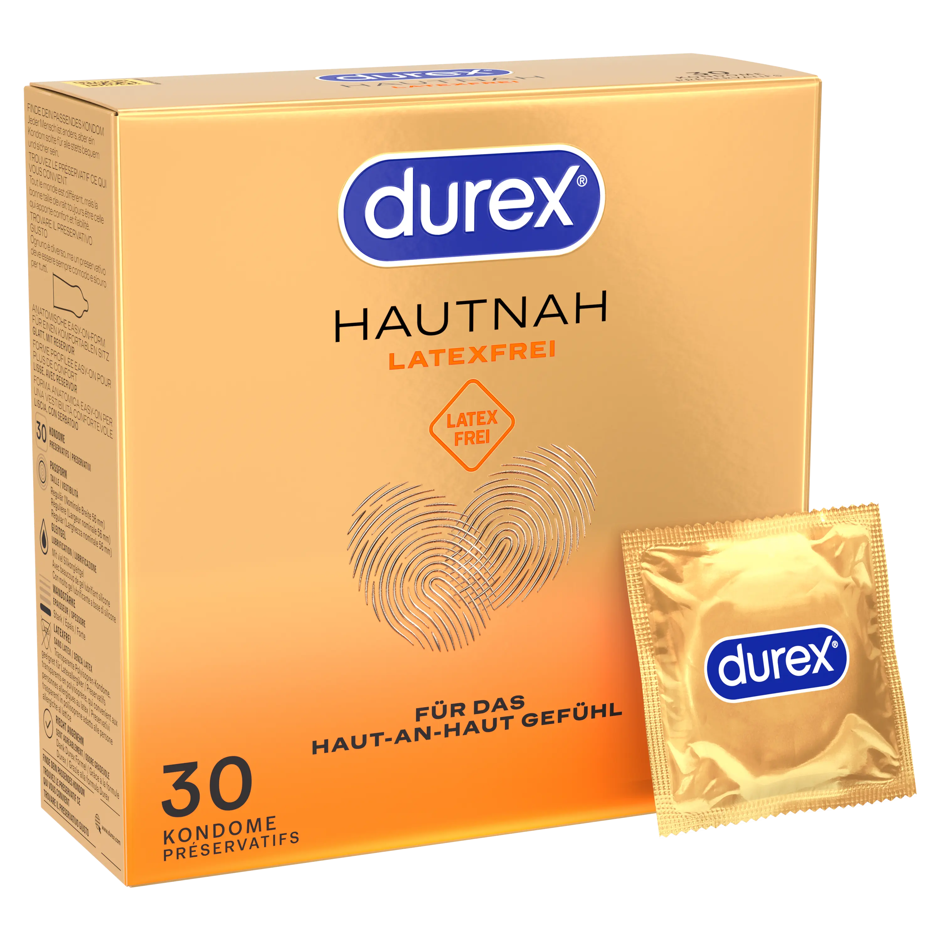 Durex Hautnah Latexfrei Kondome | Durex DE