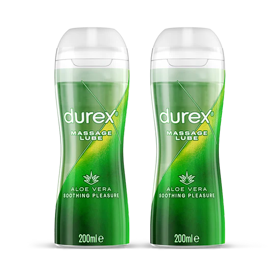 is aloe vera gel a water based lubricant Buy Durex 2 in 1 Soothing Aloe Vera Massage Water Based Lube