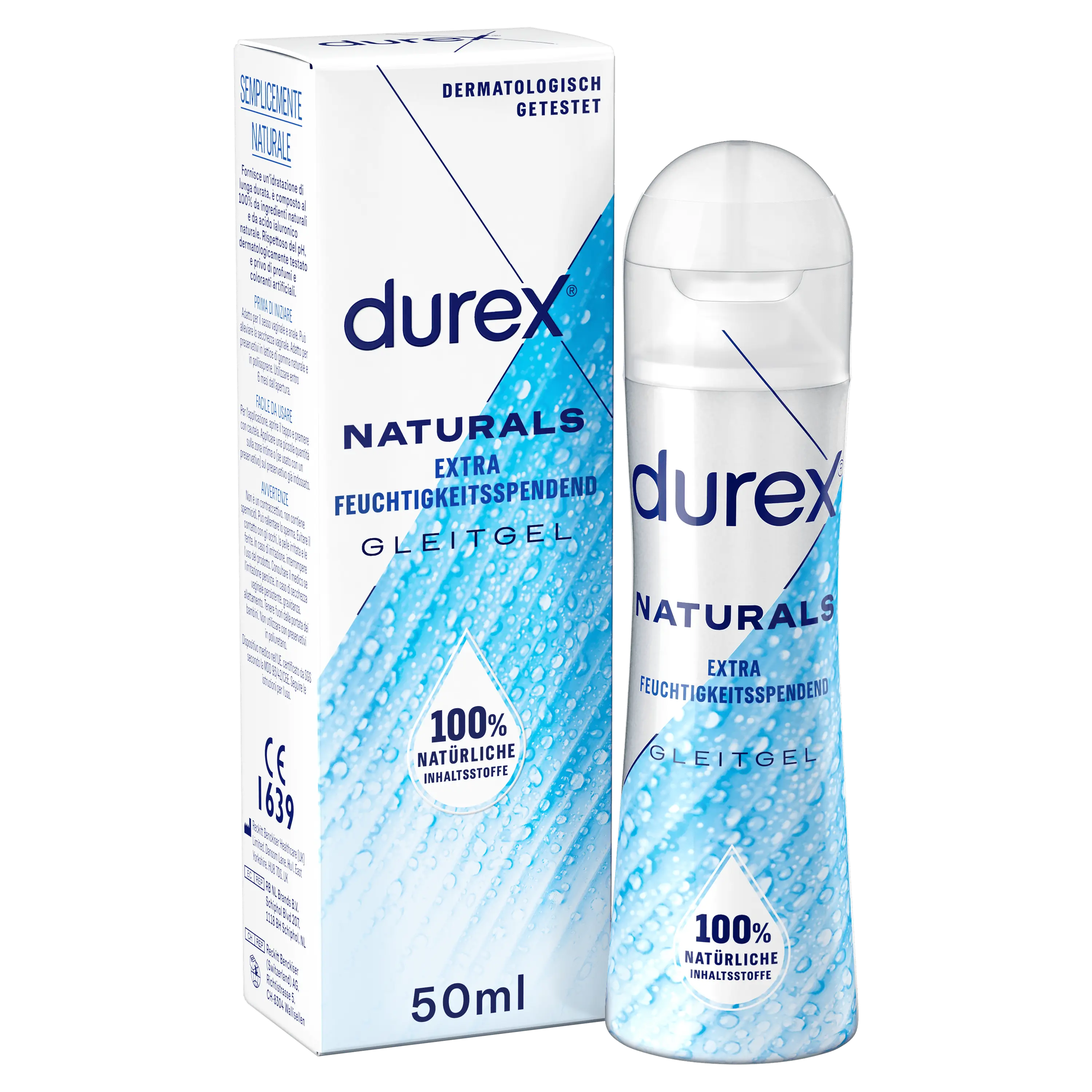 gleitgel extra feucht Durex Naturals Gleitgel Extra Feuchtigkeitsspendend 100 ml main image 0