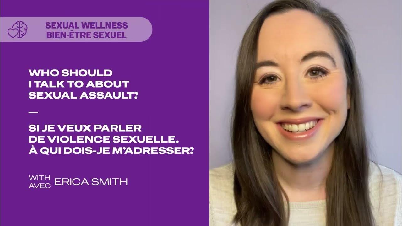 Si je veux parler de violence sexuelle, à qui dois-je m’adresser?