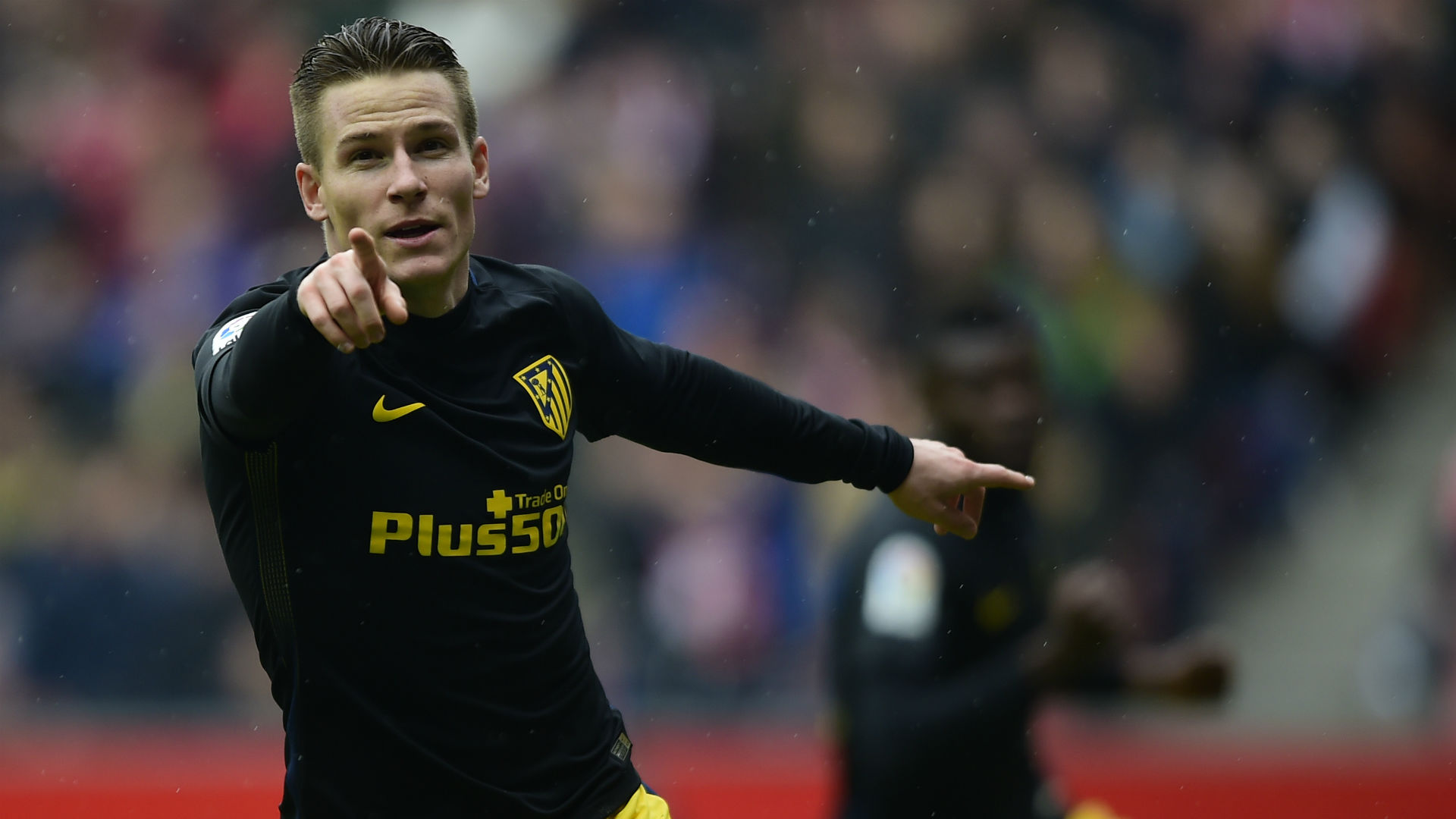 gameiro downs sporting with la liga s second fastest hat trick goal com