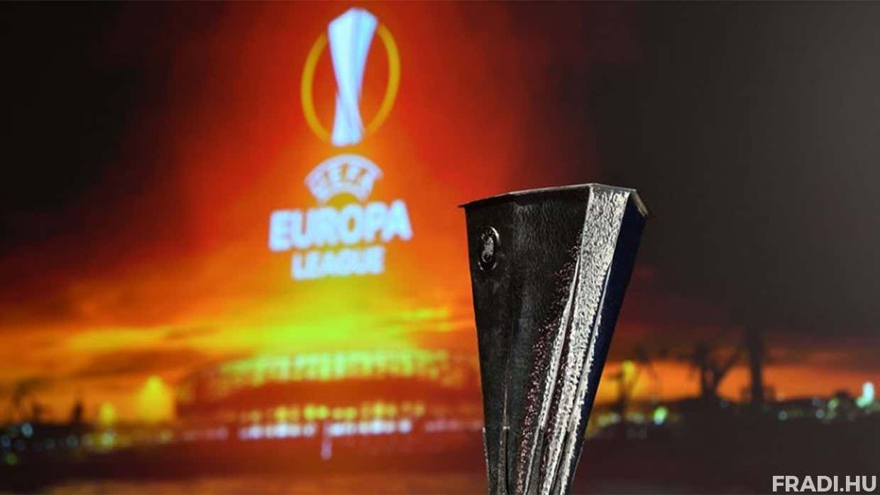 Europa League draw trophy