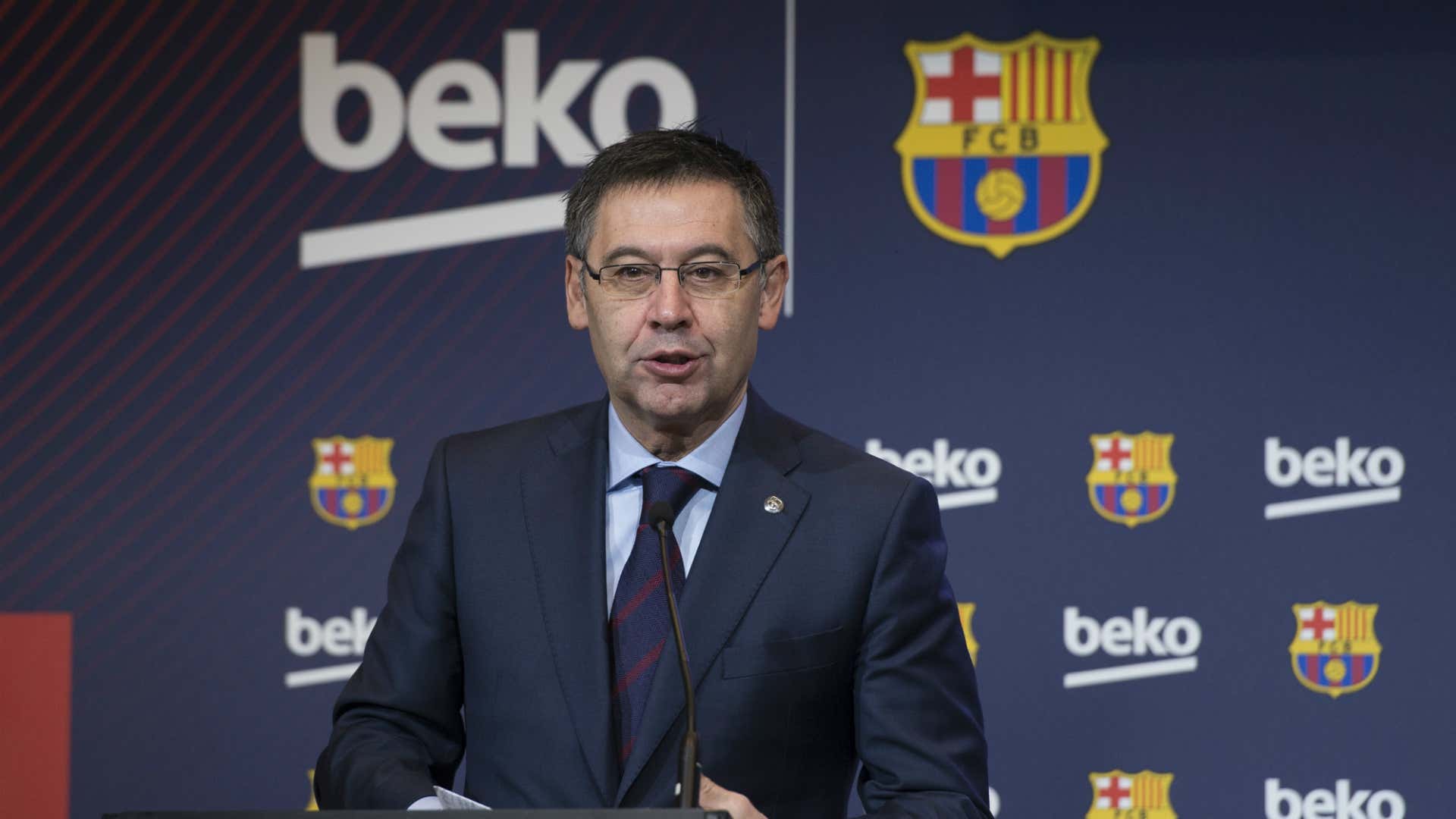 Barcelona chairman Josep Maria Bartomeu