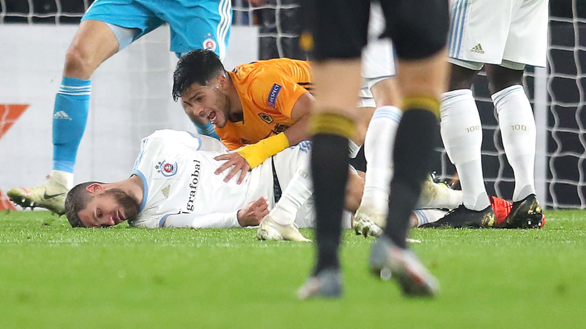 Bajric Wolves Slovan Bratislava Europa League