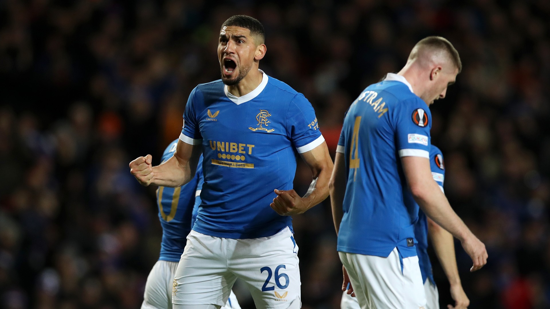  Balogun scores first Europa League goal in Rangers win 