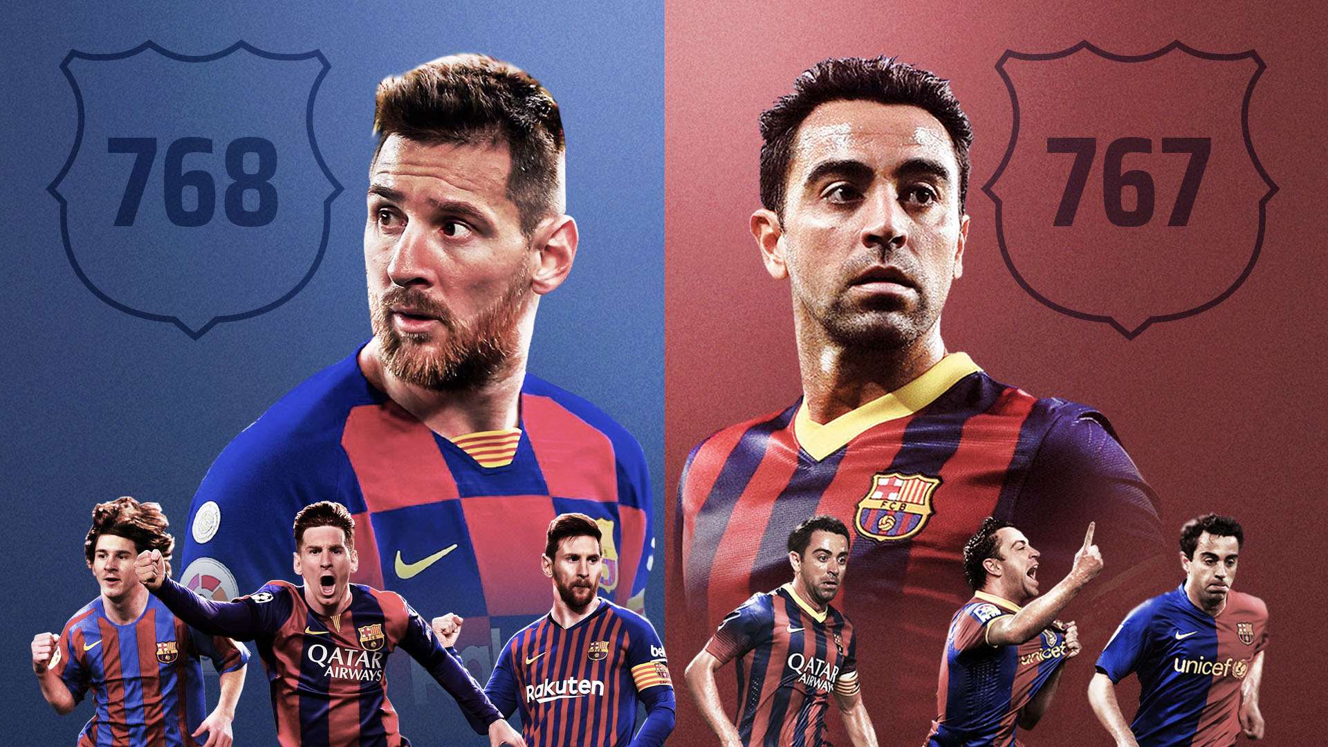 メッシがシャビの持つ最多出場記録を更新 バルセロナの歴代出場試合ランキング Goal Com メッシがシャビの持つ最多出場記録を更新 バルセロナの歴代出場試合ランキング Goal Com