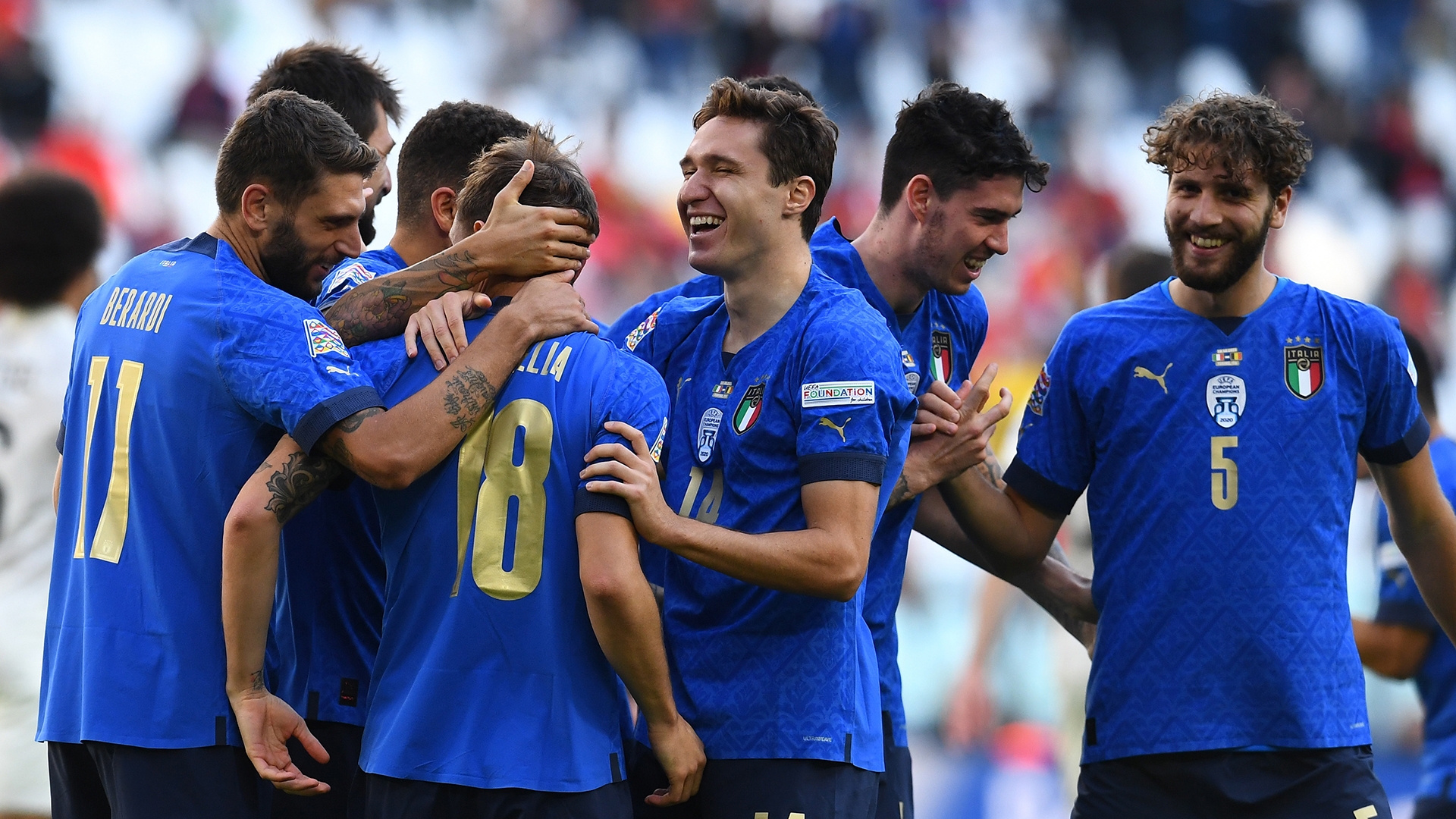 イタリアがベルギーを撃破 ネーションズリーグ3位の座を手に Goal Com イタリアがベルギーを撃破 ネーションズリーグ3位の座を手に Goal Com