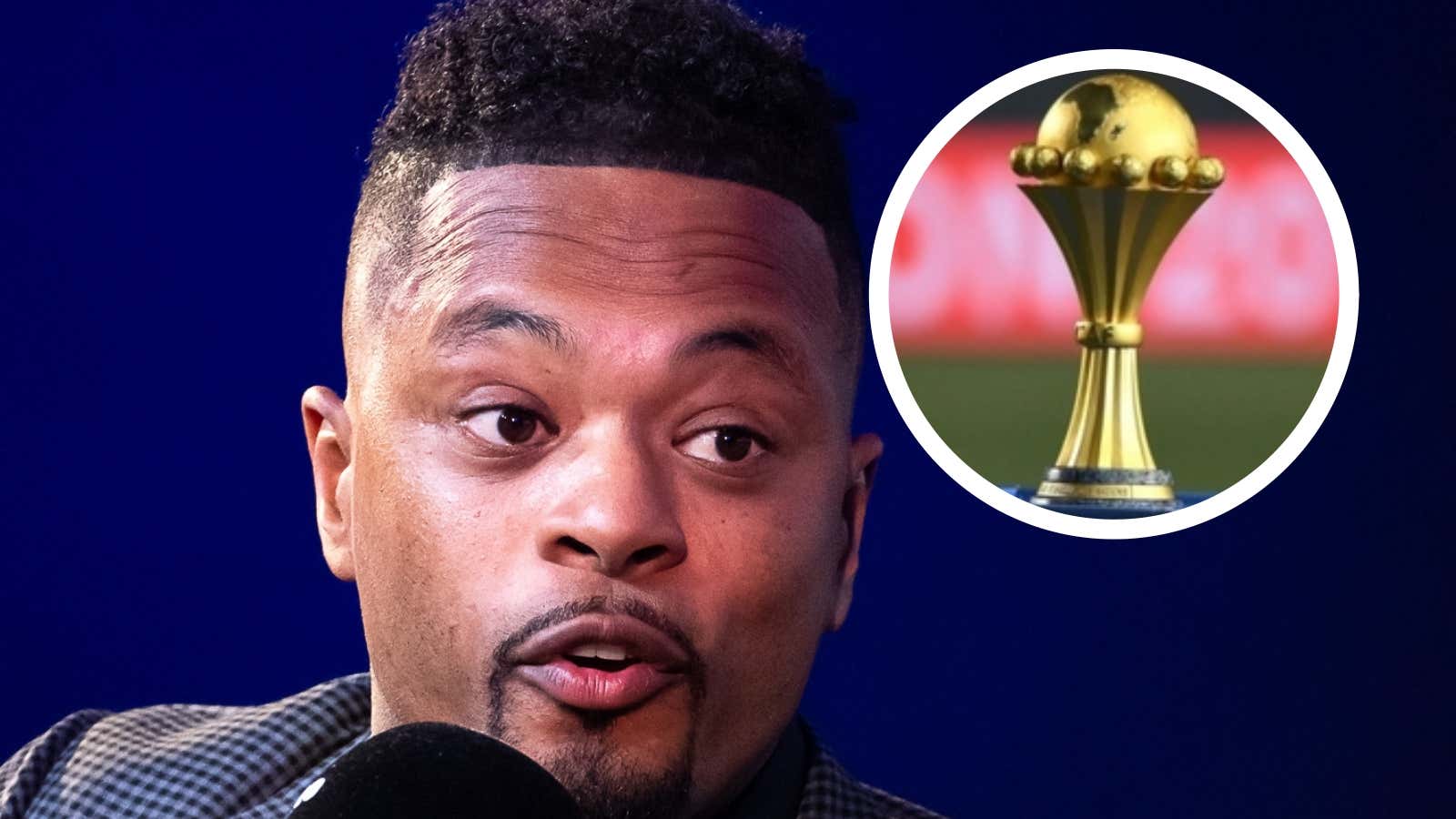 Patrice Evra/Afcon trophy