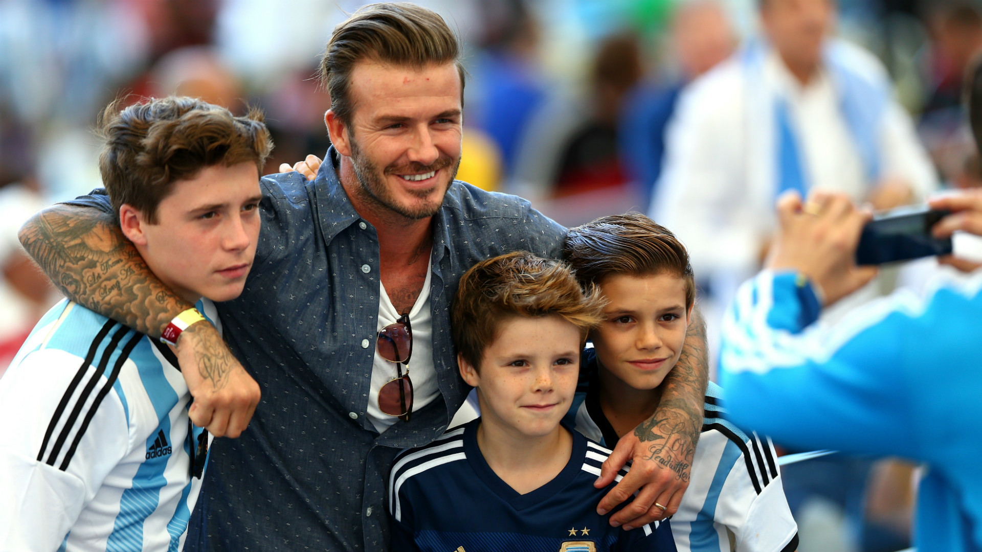 David Beckham's family: Which of his 