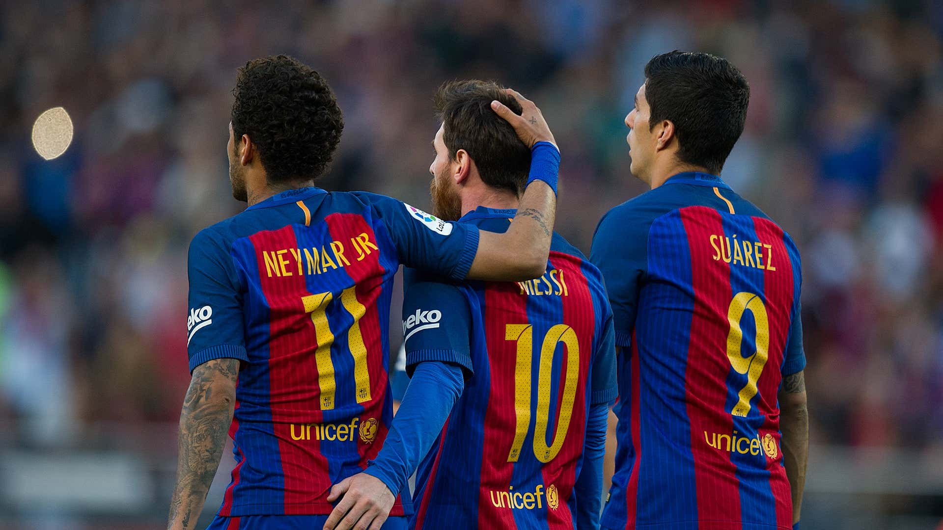 Barcelona Messi Suarez Neymar