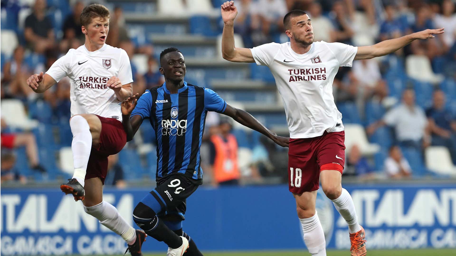 Musa Barrow Nihad Mujakic Semir Pidro Atalanta Sarajevo Europa League Qualifying Round match