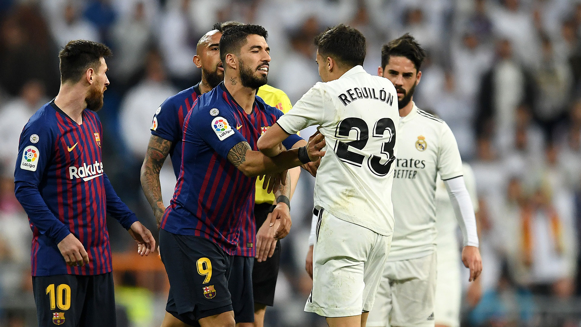 マルセロからレギュラー奪ったレギロン クラシコで暴言か スアレスに ブサイク メッシに ノミ Goal Com