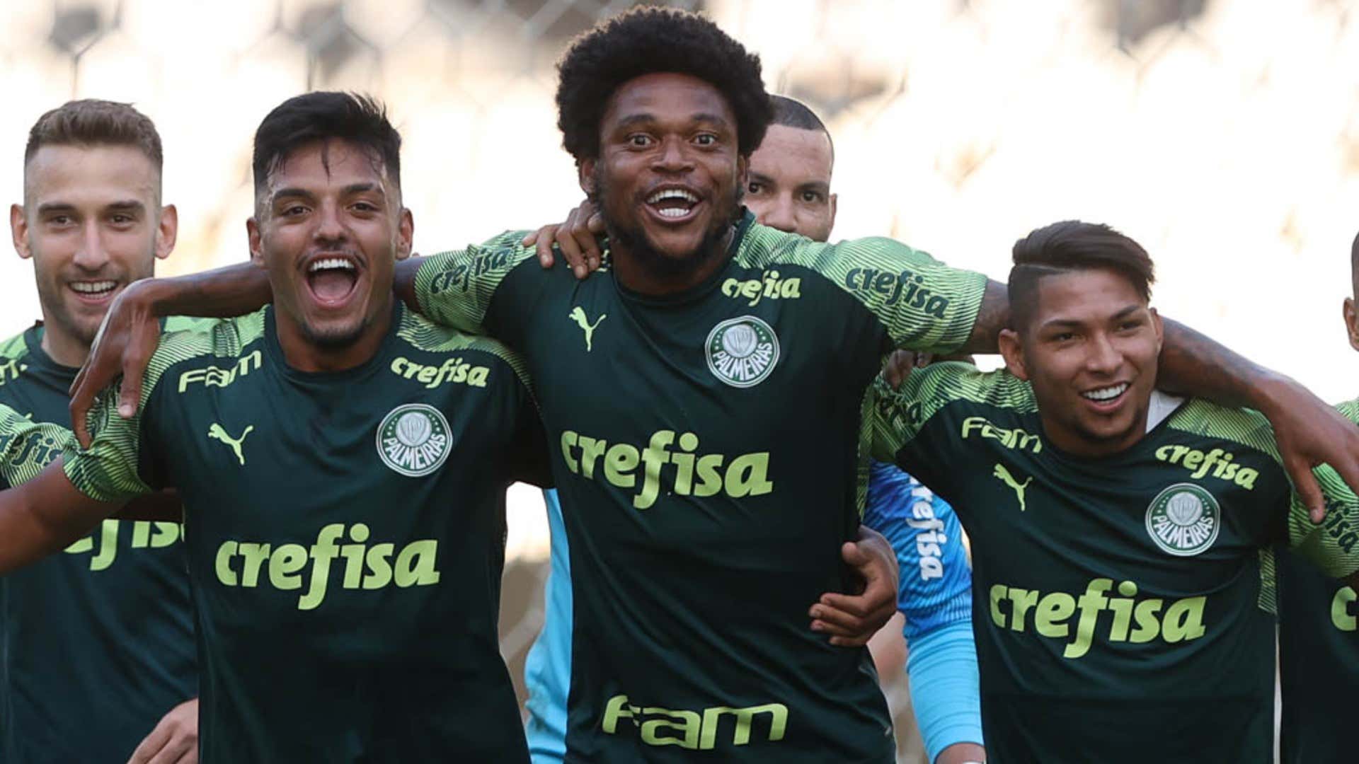 Gabriel Menino, Luiz Adriano Rony Palmeiras treino final Libertadores 29 01 2021