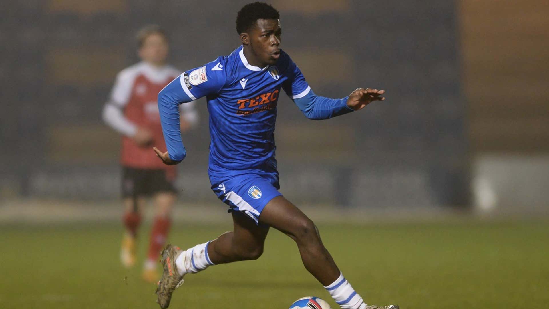 Colchester United sign Kwame Poku.