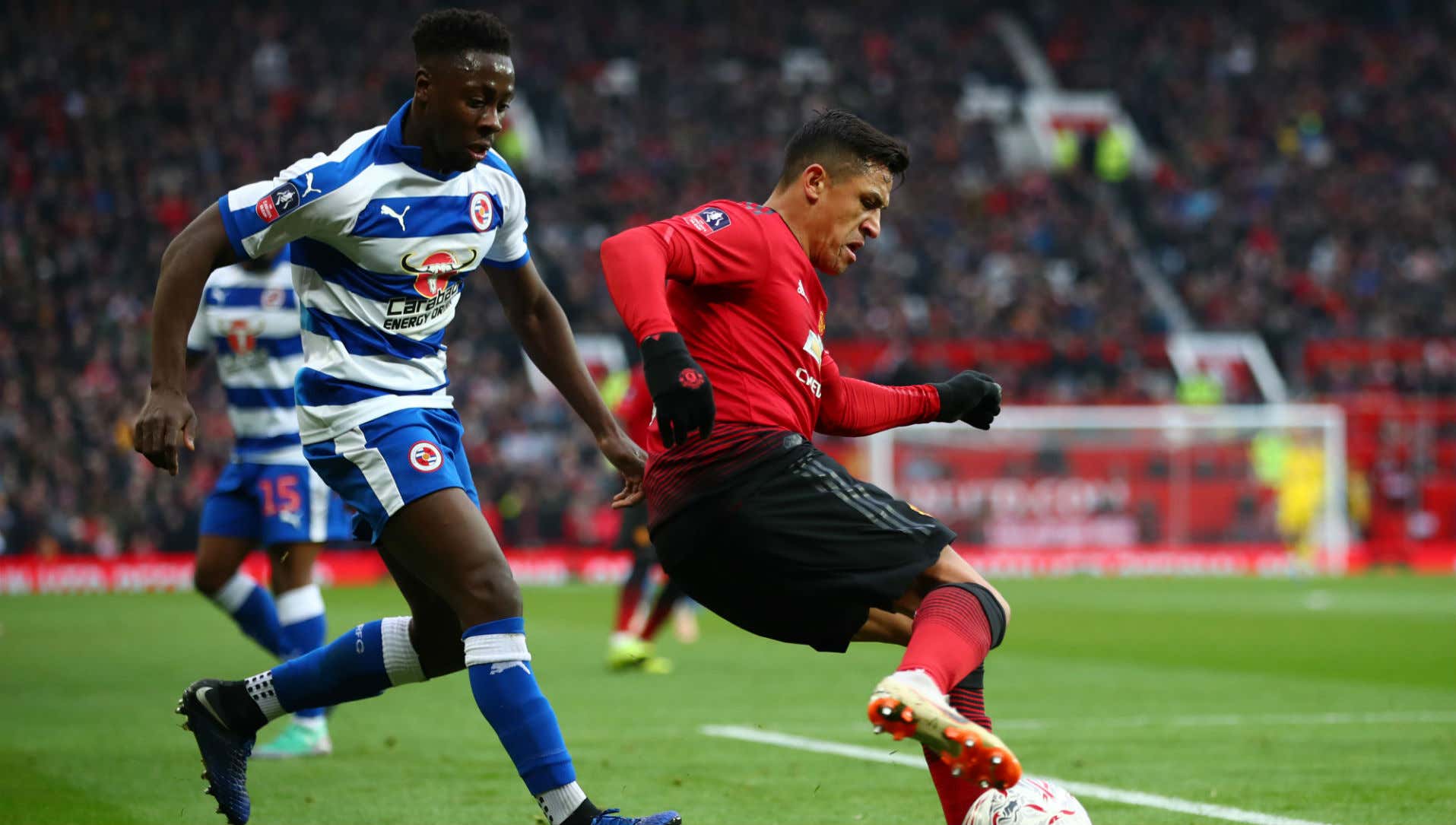 050119 Andy Yiadom Reading Alexis Sánchez Manchester United