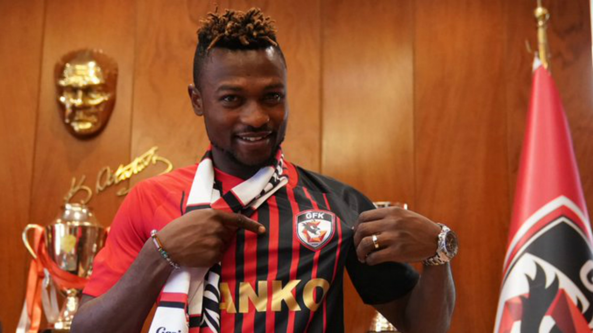 Twumasi Ghana Forward Scores As Gazisehir Gaziantep Lose Against Istanbul Basaksehir Goal Com