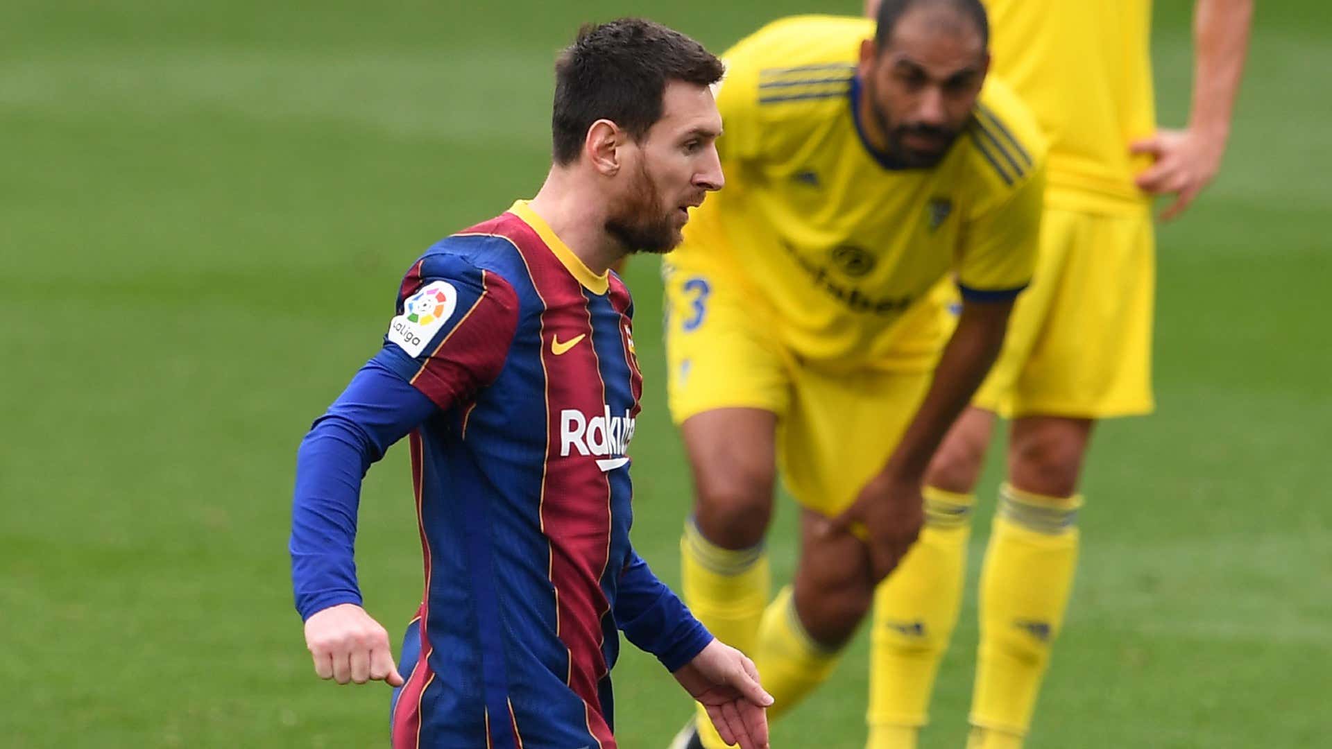 Lionel Messi Barcelona Cadiz 2020-21