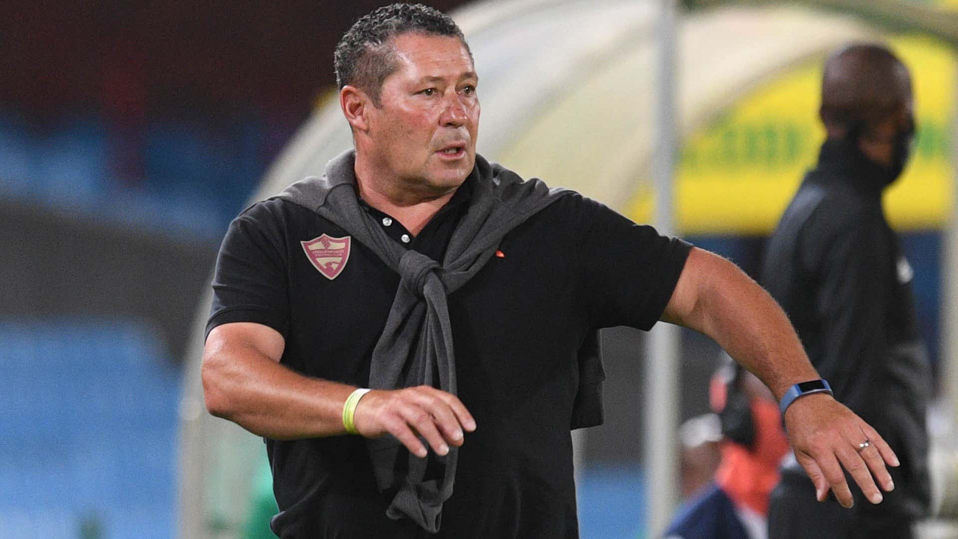 Steve Barker, Stellenbosch coach, December 2021