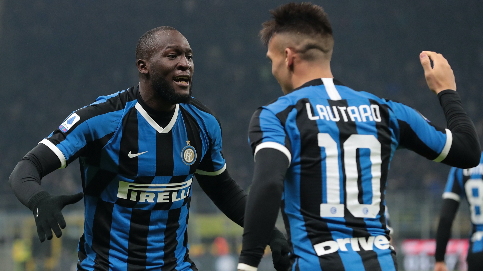 Martinez Lukaku Equal Adriano Martins Inter Milan Goal Record Goal Com
