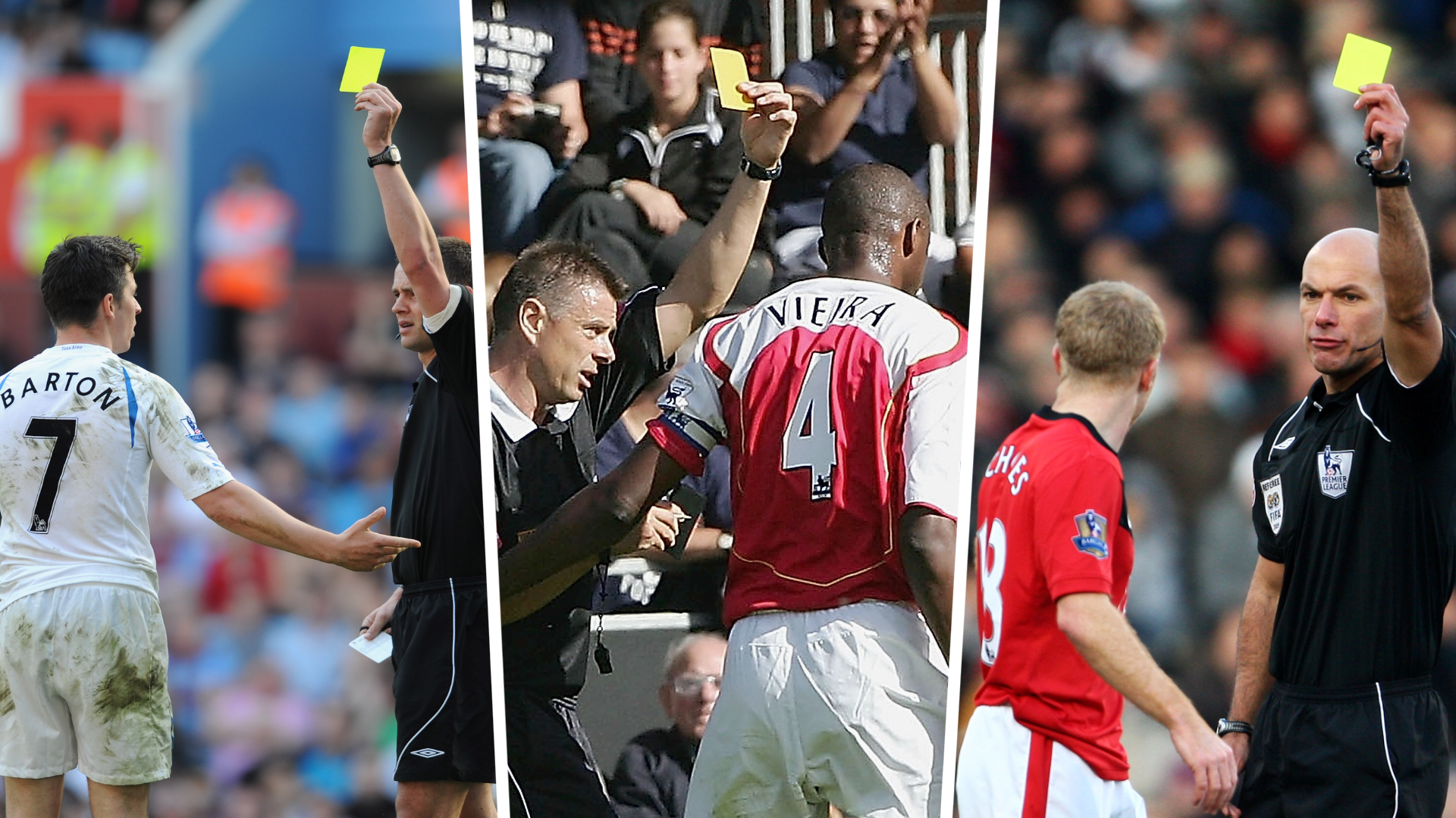 プレミアリーグで最もイエローカード枚数が多い選手は Goal Com