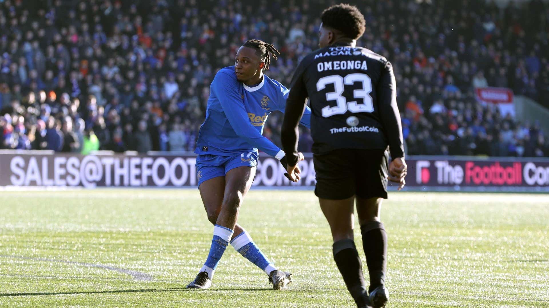 Rangers FC Joe Aribo of Nigeria.