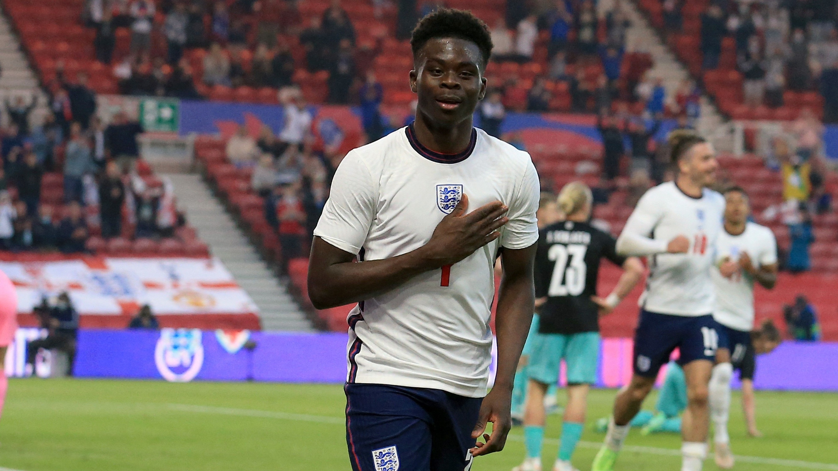 Saka Makes History As He Returns To England Xi For Euro 2020 Semi Final Vs Denmark Goal Com
