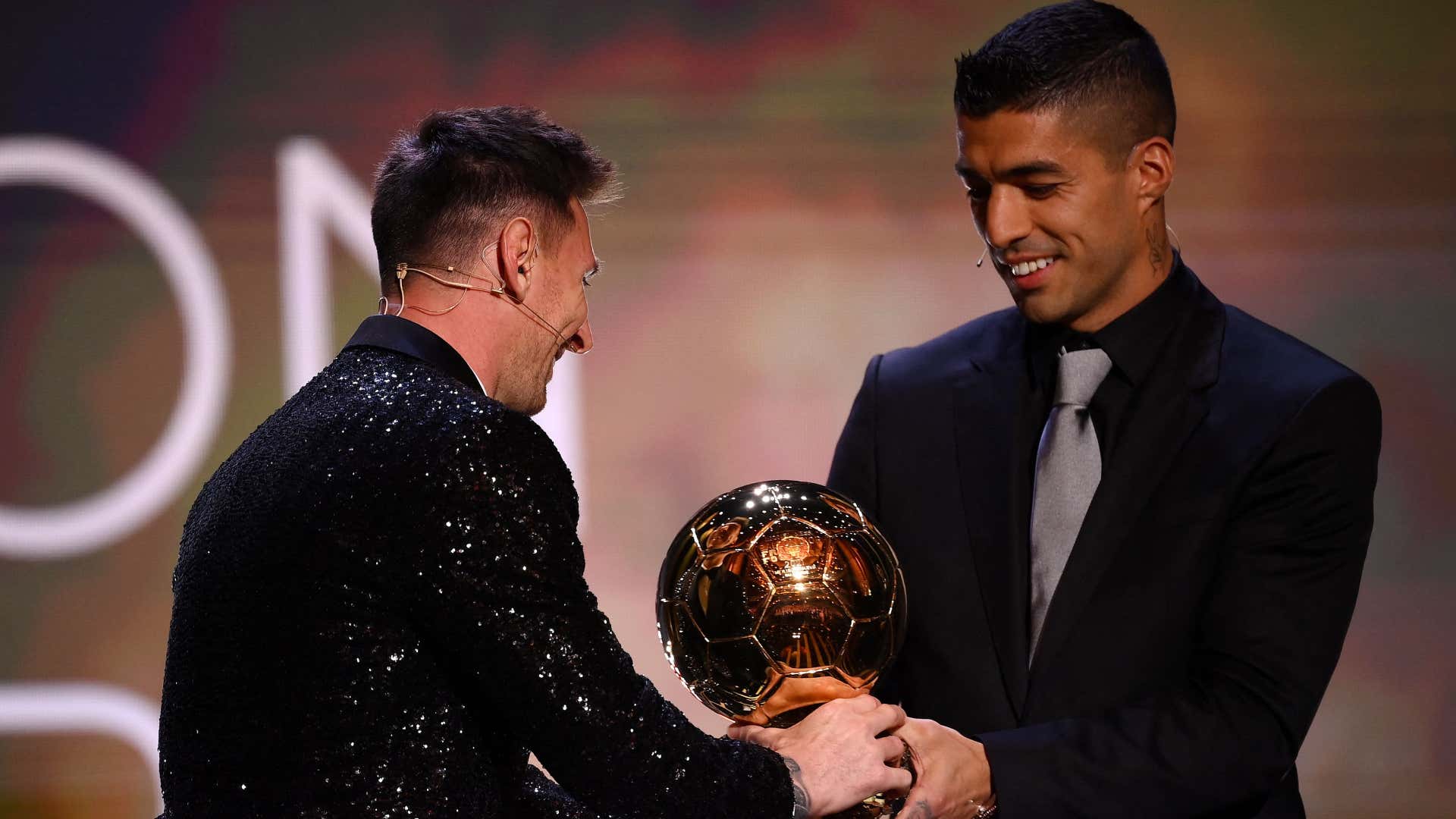 Lionel Messi Luis Suarez Ballon d'or 2021