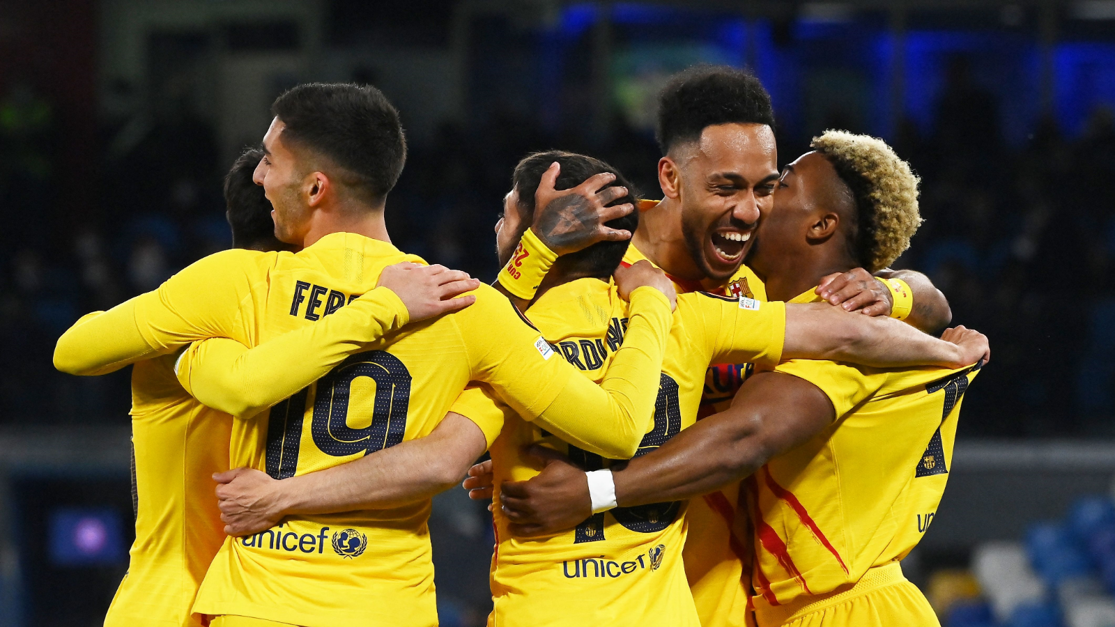 Europa League last16 draw Barcelona face Galatasaray