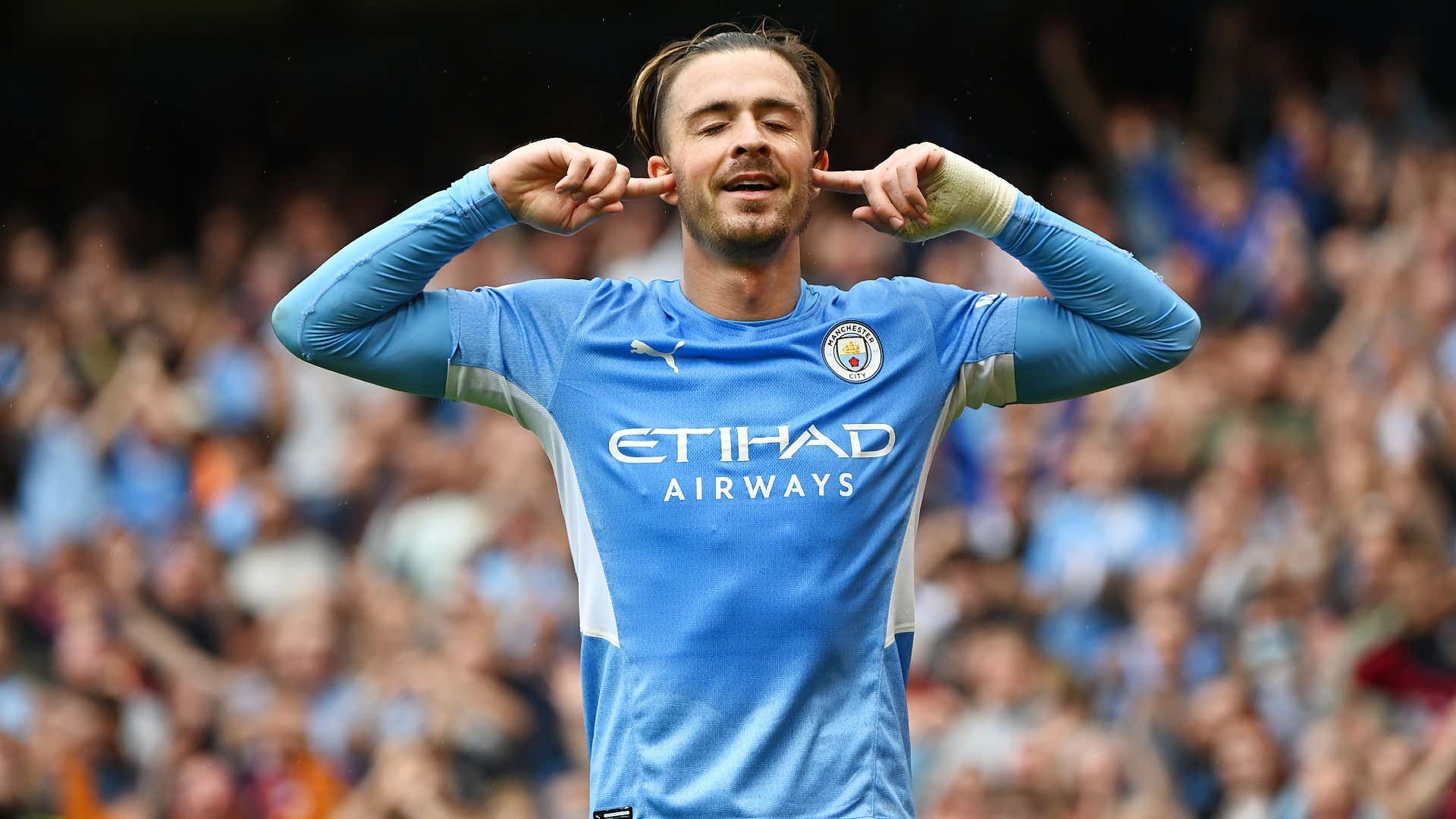 Jack Grealish Manchester City Norwich 2021-22