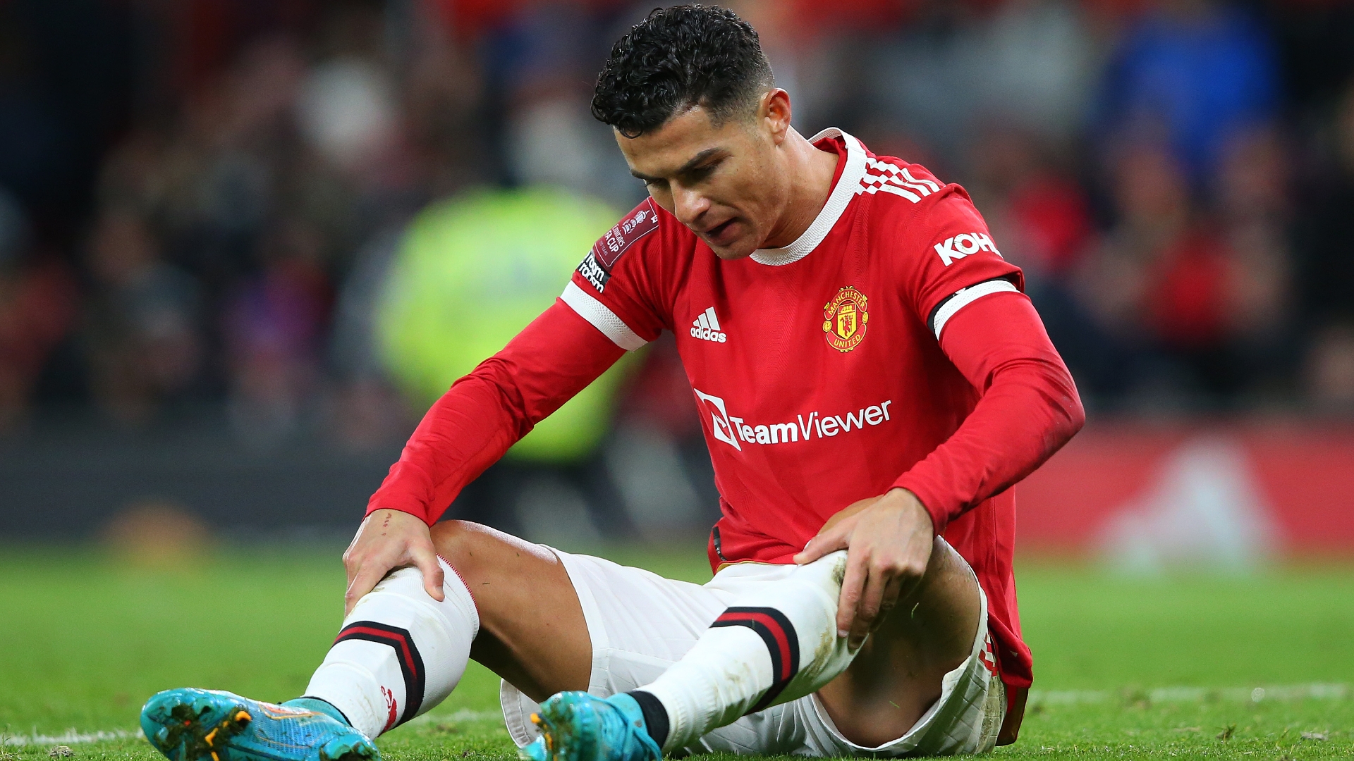 Cristiano Ronaldo Manchester United 2021-22 FA Cup