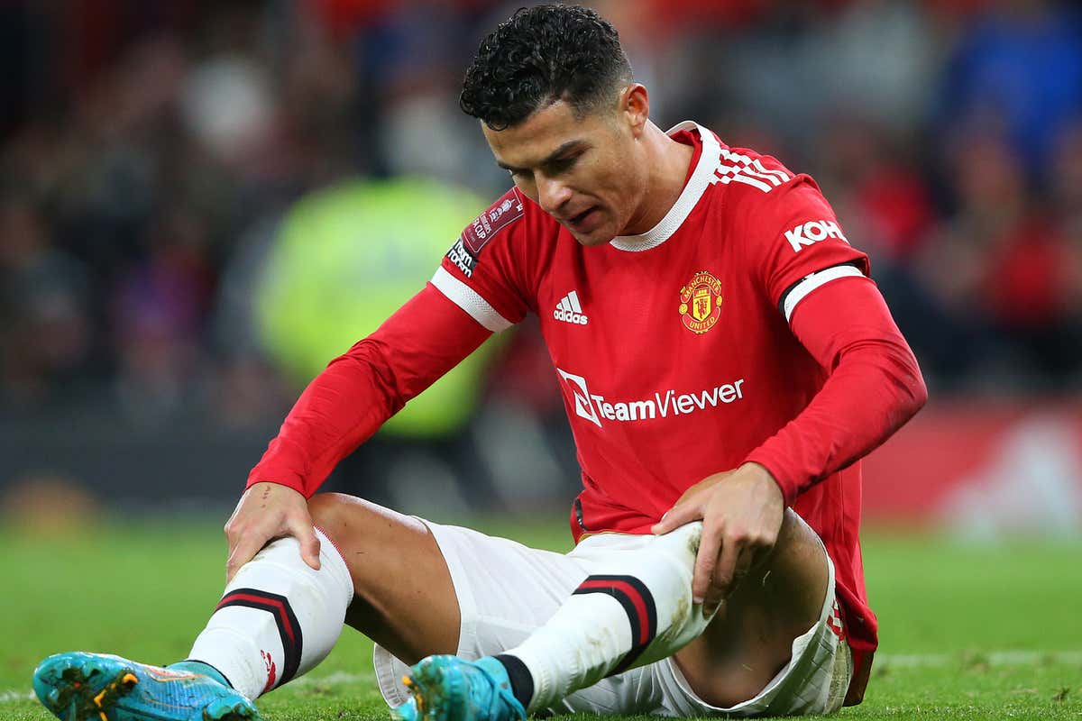 Cristiano Ronaldo Manchester United 2021-22 FA Cup