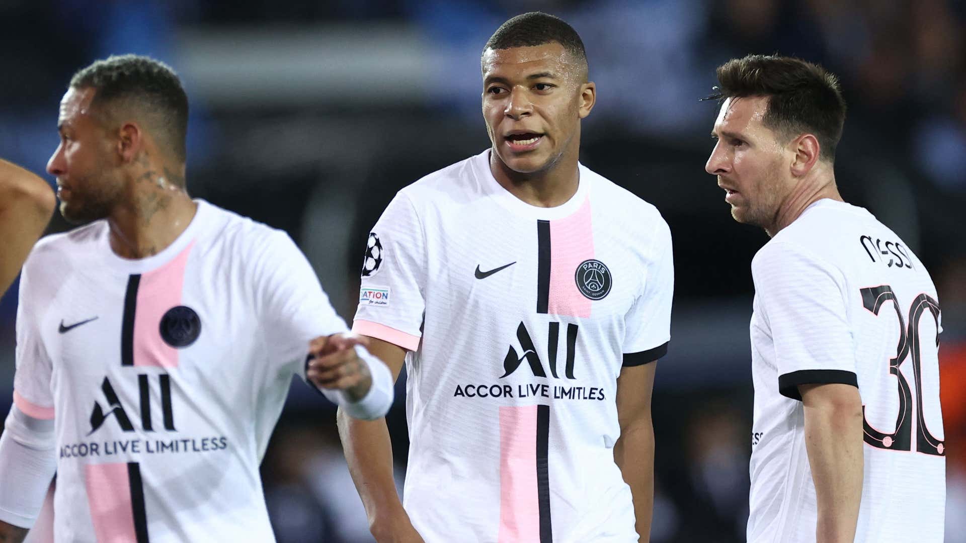 Pochettino Explains Why Messi Neymar Mbappe Misfired In Psg S Surprise Draw With Club Brugge Goal Com