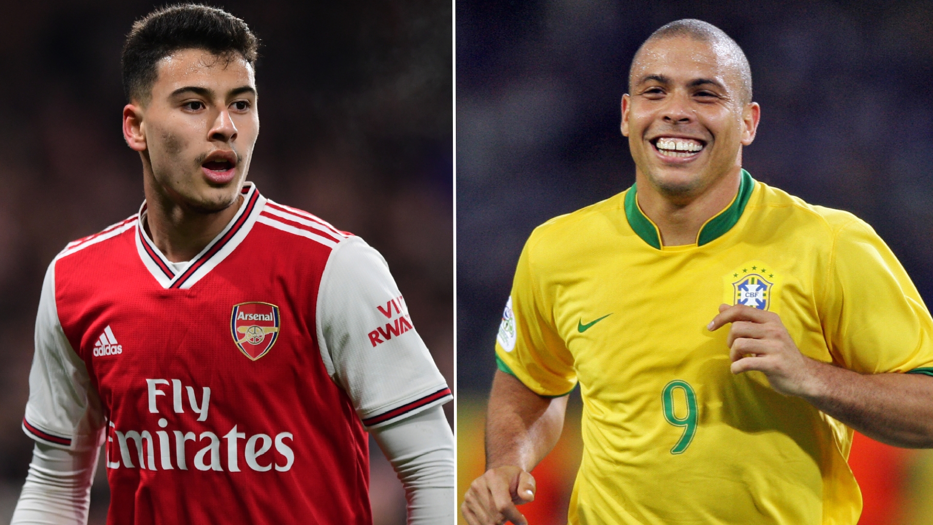 Martinelli responds to 'crazy' Ronaldo comparison from Ronaldinho & Arsenal ambition | Goal.com