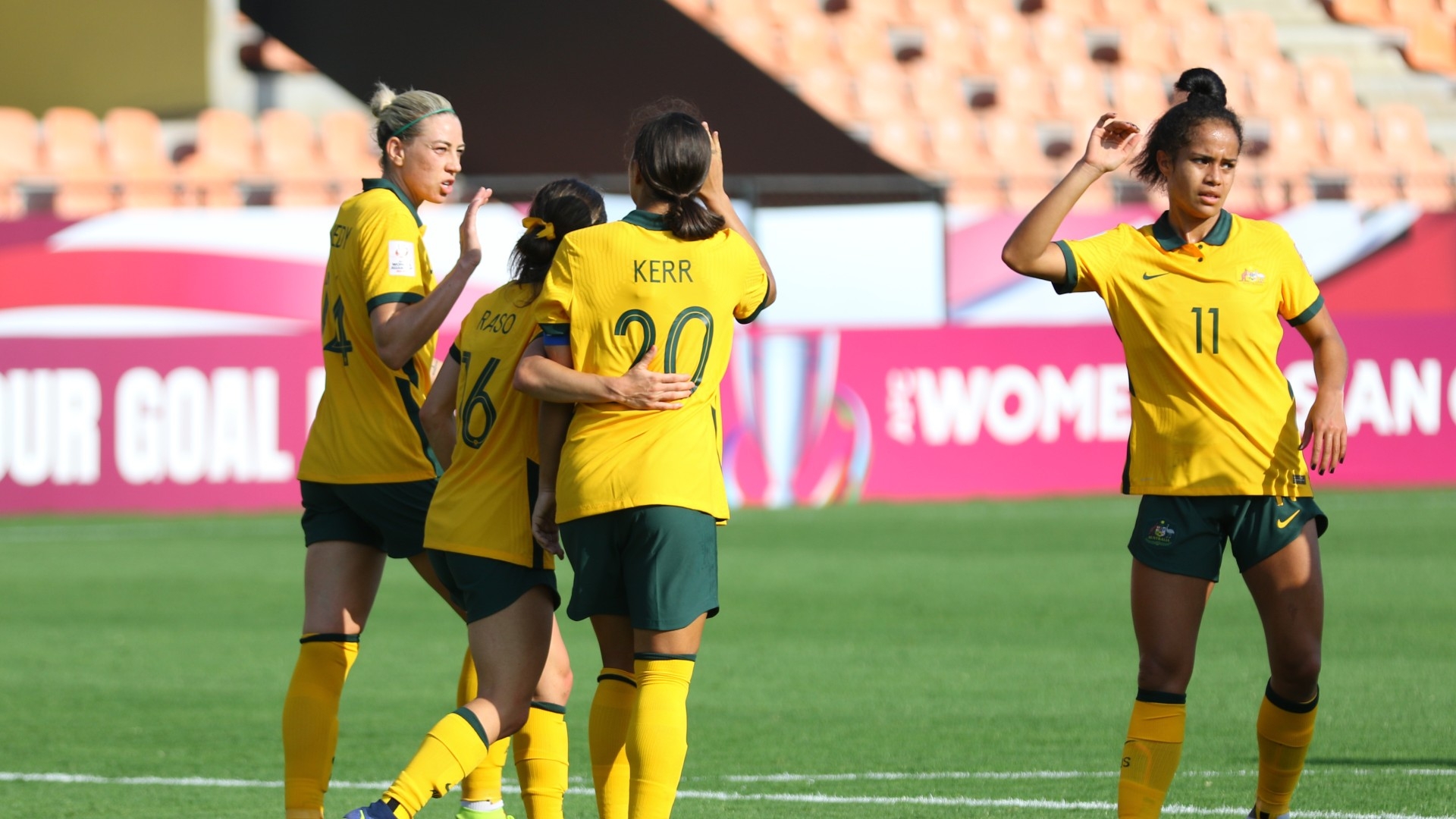 なでしこジャパンは5発白星 オーストラリアが大量18ゴール 女子アジアカップ Goal Com なでしこジャパンは5発白星 オーストラリアが大量18ゴール 女子アジアカップ Goal Com