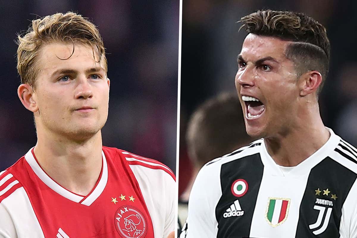 C ロナウドがユヴェントス移籍の決め手に デ リフト 子供の頃 彼になりたかった Goal Com C ロナウドがユヴェントス移籍の決め手に デ リフト 子供の頃 彼になりたかった Goal Com