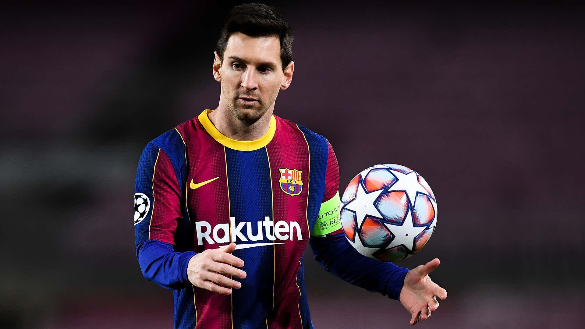 Lionel Messi Barcelona Champions League 2020-21