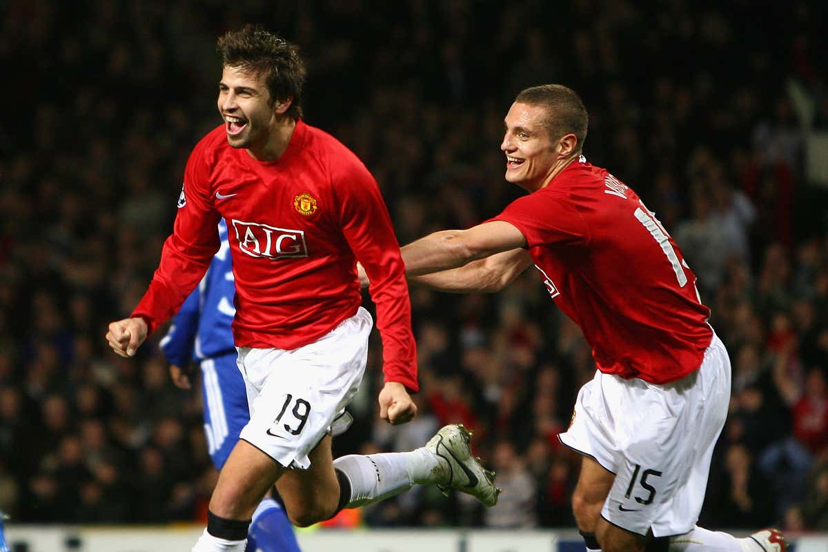 Pique Man Utd Spell Made Me The Player I Am Goal Com Pique Man Utd Spell Made Me The Player I Am Goal Com