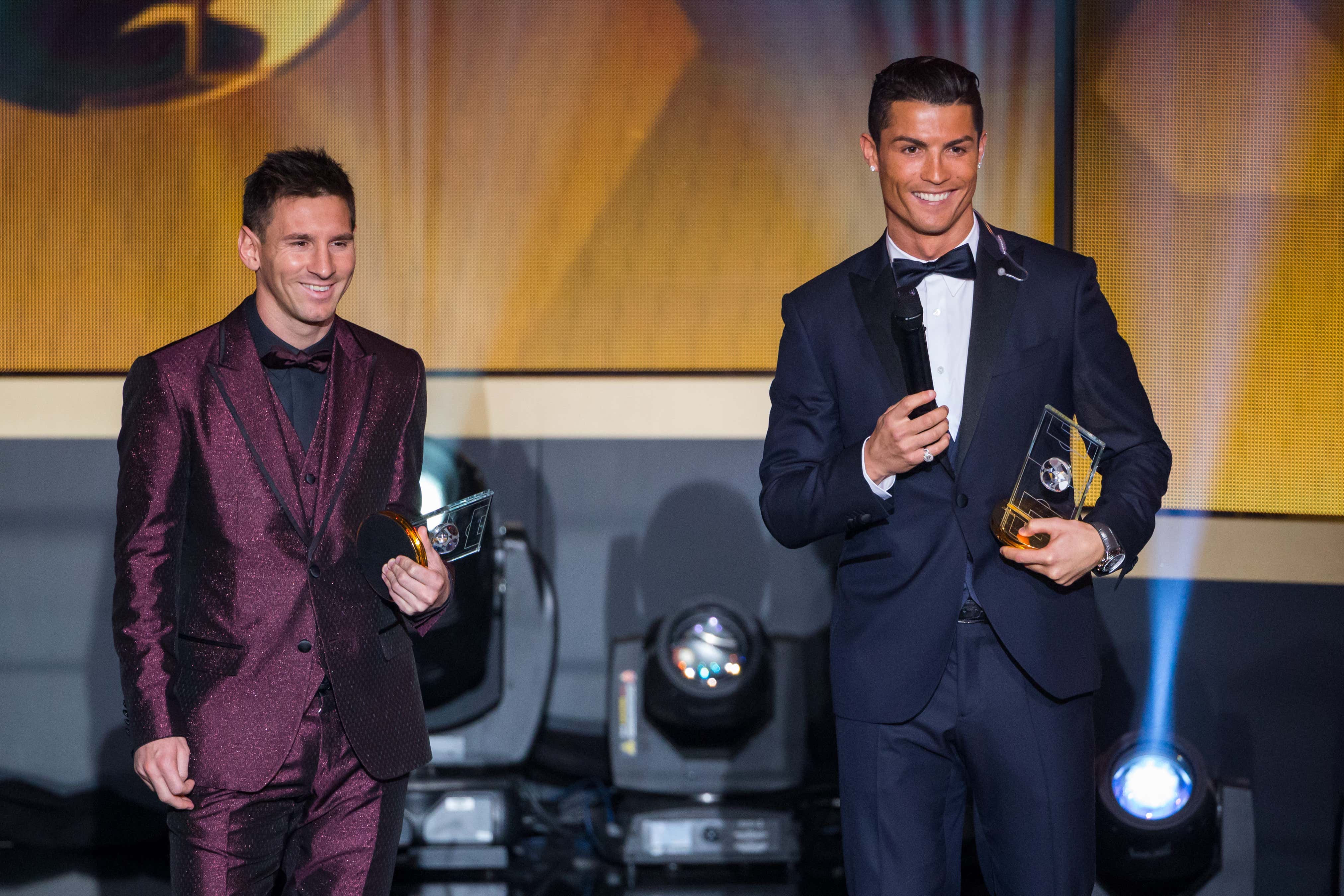 Ronaldo Messi Ballon d'Or