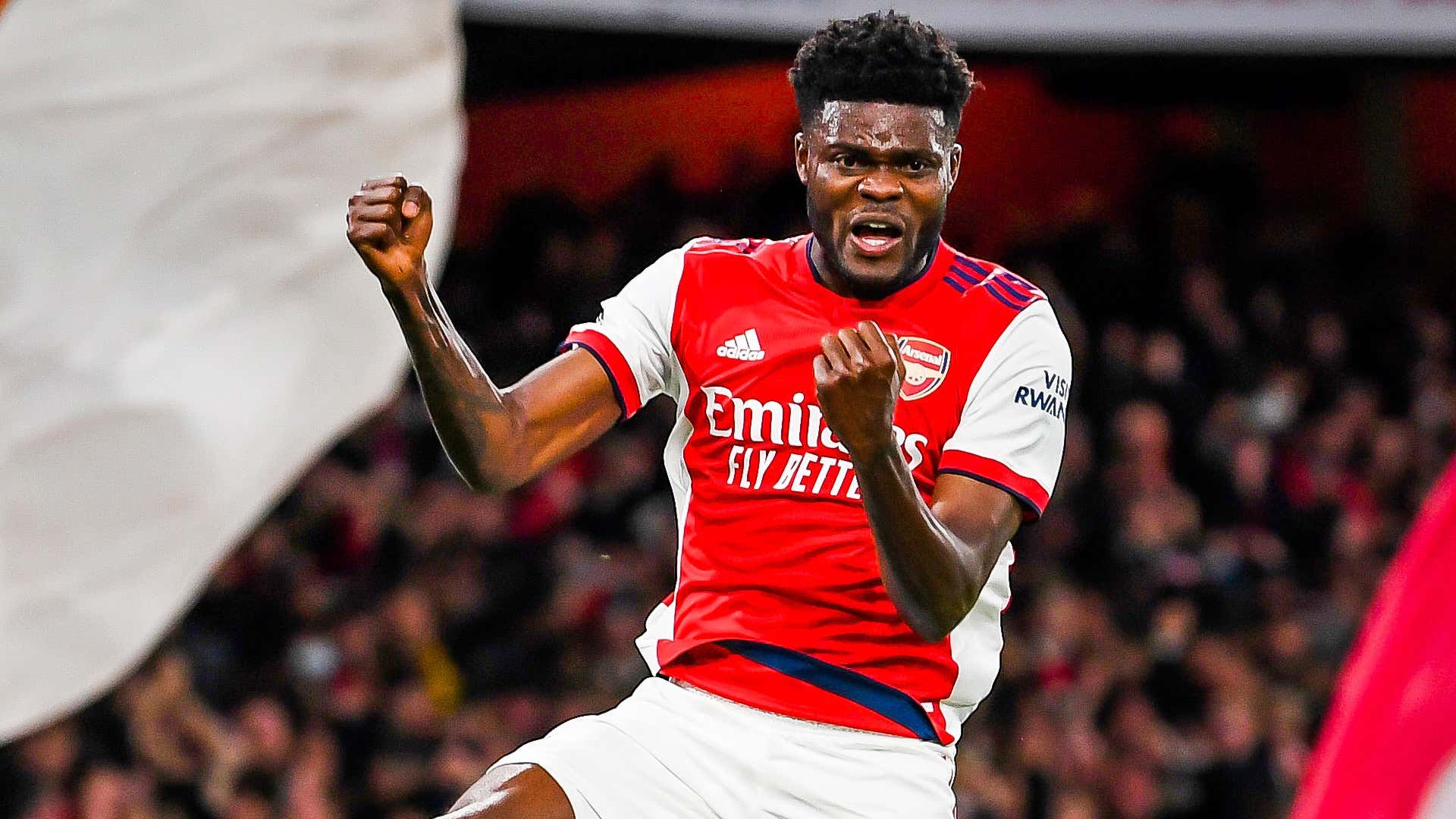 Arsenal midfielder Thomas Partey and Ghana.