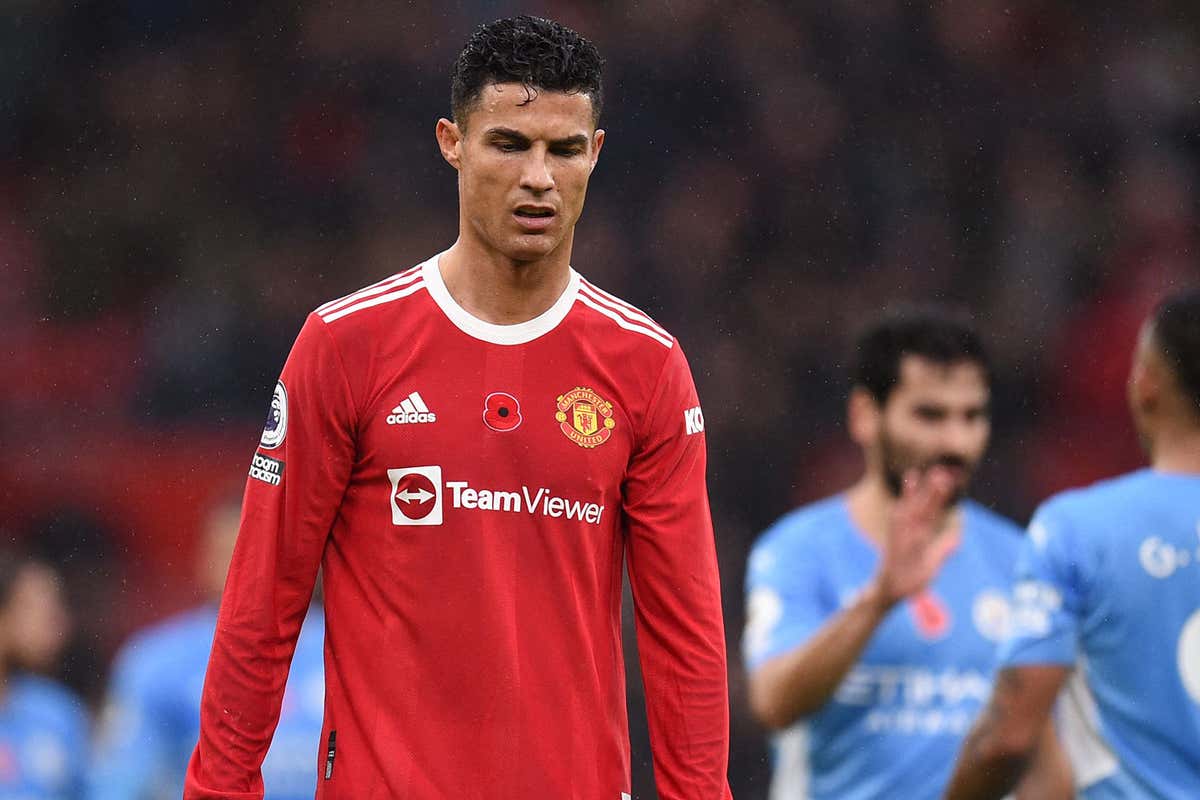 Cristiano Ronaldo Manchester United Manchester City Premier League 2021-22