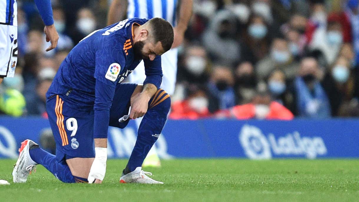 Karim Benzema injury Real Madrid 2021-22